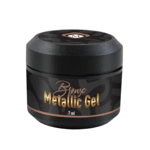 Barattolo Metalic Gel Bronze 7ml Magnetic Nail Design con etichetta dorata
