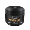 Barattolo Metalic Gel Silver 7ml Magnetic Nail Design con etichetta dorata.