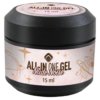 Barattolo All In One Gel Nude Noise 15 ml con etichetta glitterata di Magnetic Nail Design