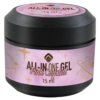 All In One Gel Pink Crystal 15ml Magnetic Nail Design in barattolo nero con etichetta rosa