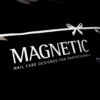 dettaglio logo Magnetic Nail Design su borsa Bigshopper