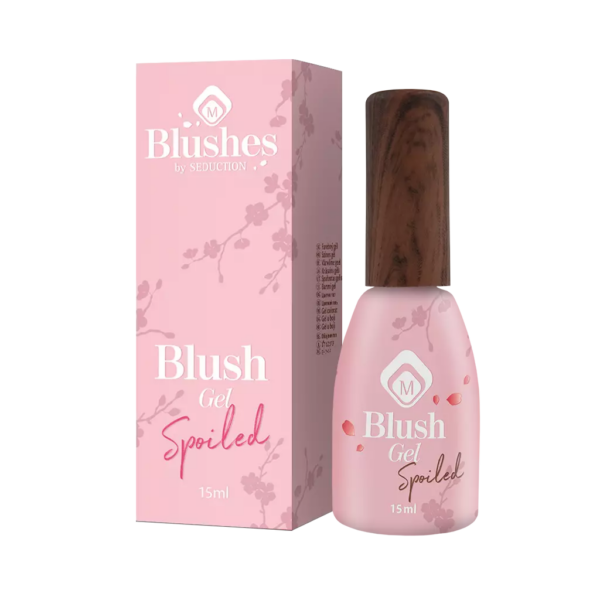 Confezione e boccetta di Blushes Spoiled di Magnetic Nail Design