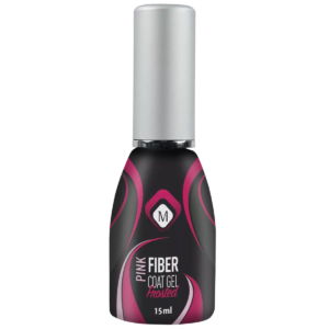 Fiber Coat Gel Frosted Pink 15ml Magnetic Nail Design, gel rinforzante rosa