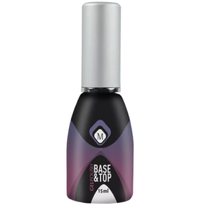 Gelpolish Base and Top 15 ml Magnetic Nail Design, versatile 2 in 1 senza HEMA