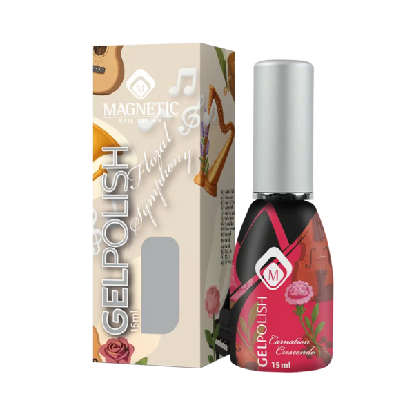 Gelpolish Carnation Crescendo TPO Free Magnetic Nail Design con confezione decorativa