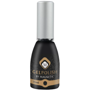 Boccetta Gelpolish Grey Emotions 15 ml Magnetic, design elegante nero e argento