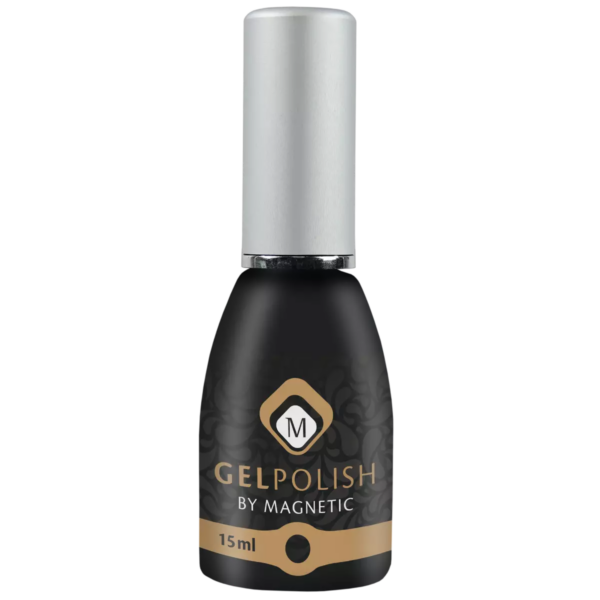 Boccetta Gelpolish Grey Emotions 15 ml Magnetic, design elegante nero e argento