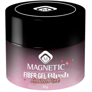 Fiber Gel Blush Frosted Pink 30gr Magnetic Nail Design gel costruttore