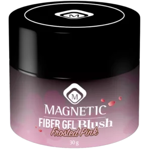 Fiber Gel Blush Frosted Pink 30gr Magnetic Nail Design gel costruttore