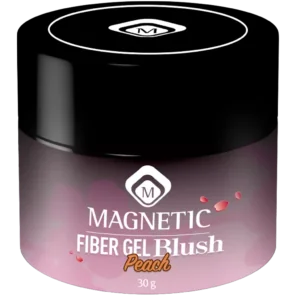 Sculpting Fiber Gel Peach 30gr di Magnetic Nail Design, gel costruttore color pesca