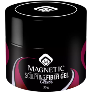 Sculpting Fiber Gel Clear 30gr Magnetic Nail Design gel trasparente