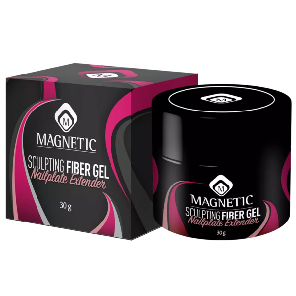 Barattolo Sculpting Fiber Gel Extender 30gr Magnetic Nail Design con confezione