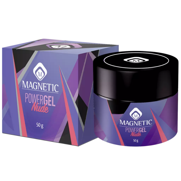 Barattolo Powergel Nude 50gr Magnetic Nail Design con confezione
