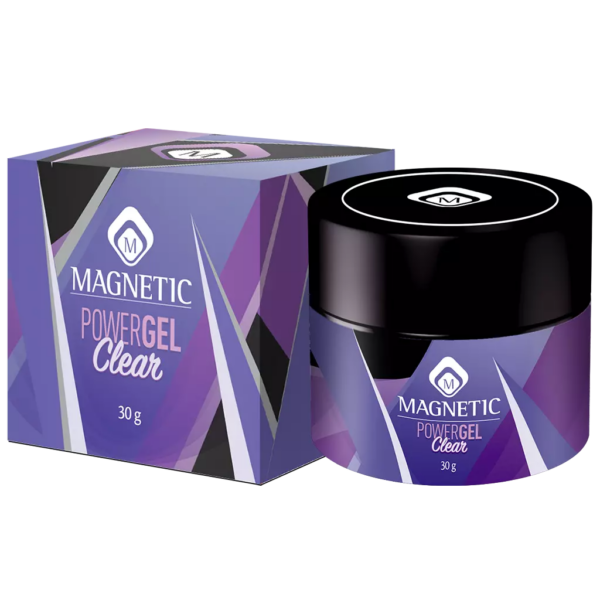 Powergel Clear 30gr Magnetic Nail Design in confezione elegante