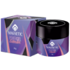 Confezione e barattolo Powergel Extender 30gr Magnetic Nail Design con design viola e nero
