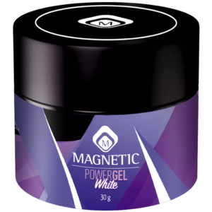 Powergel White 30gr Magnetic Nail Design, acrigel bianco professionale
