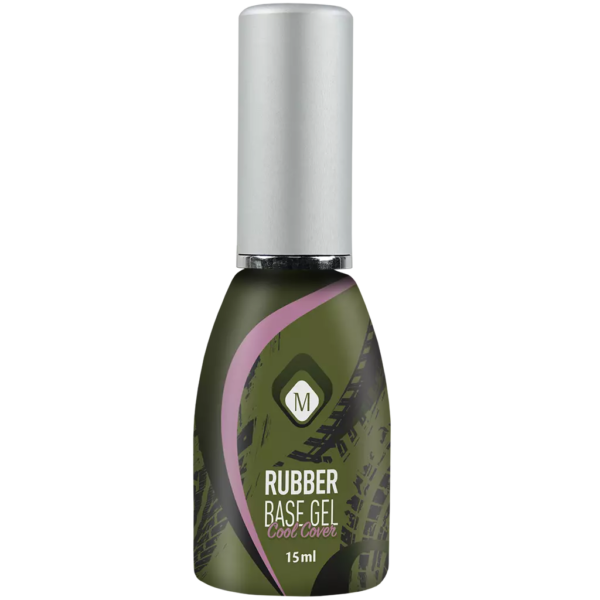 Boccetta Rubber Base Cool Cover 15ml Magnetic Nail Design con etichetta dettagliata