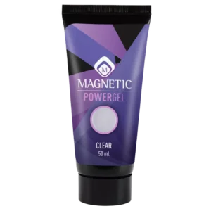 Tube Powergel Clear 50gr Magnetic Nail Design acrigel trasparente