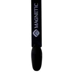 Colorpops Oval Black Magnetic Nail Design nero elegante