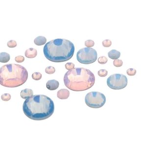 Strass rosa e blu Frosted Rhinestones Pink di Magnetic Nail Design