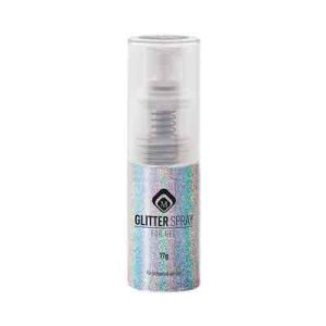 Glitter Spray Hologram Silver 17gr Magnetic Nail Design, colore argento olografico