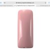 Gel Polish Pink Cream Magnetic Nail Design glitterato