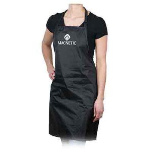 Grembiule Apron Black Improved Magnetic Nail Design nero