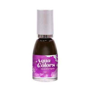 Aquacolor Purple 7ml Magnetic Nail Design smalto viola