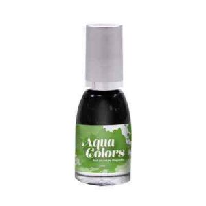 Aquacolor Green 7ml Magnetic Nail Design smalto verde