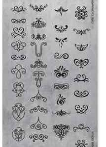 Stamping Plate 13 Elements Magnetic Nail Design per Nail Art