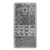 Placca per stamping Magnetic Nail Design con motivi geometrici intricati